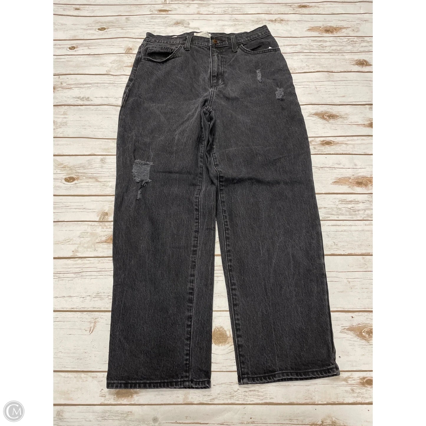 Jeans Straight By Universal Thread In Black, Size: 10