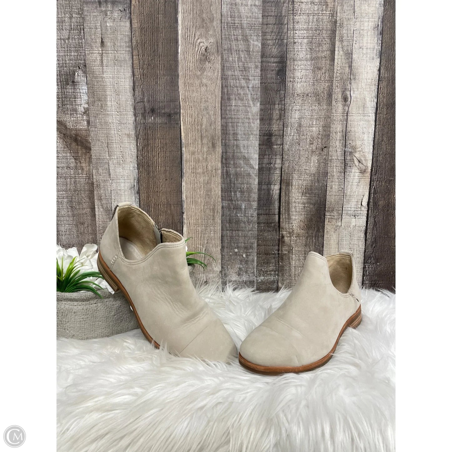 Boots Ankle Flats By Timberland In Tan, Size: 7.5