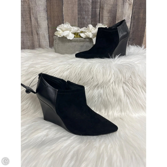 Boots Ankle Heels By Vince Camuto In Black, Size: 8