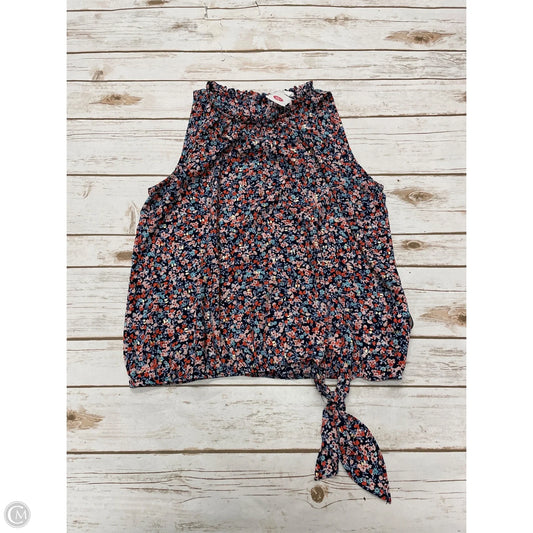 Top Sleeveless By Sienna Sky In Floral Print, Size: Xs