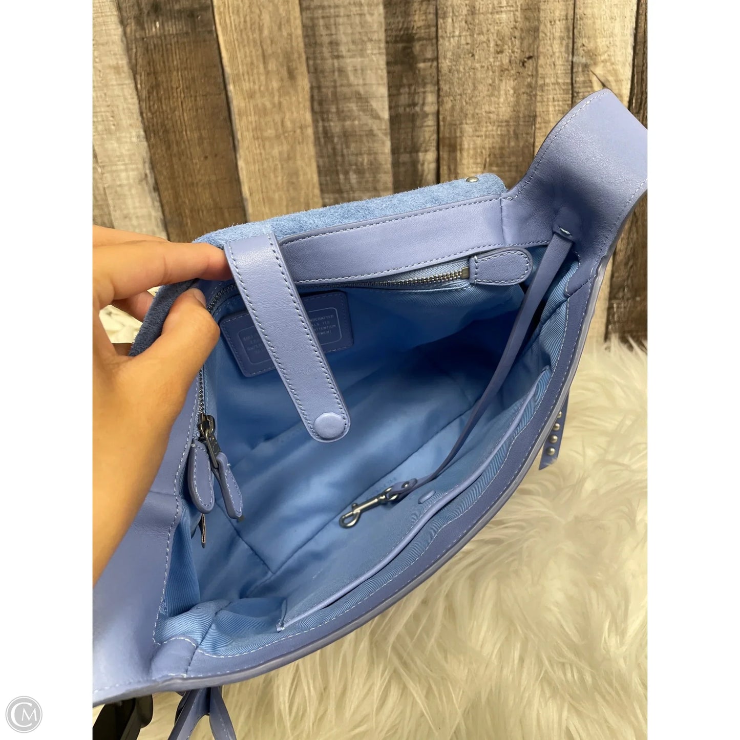 Crossbody Designer By Coach, Size: Medium