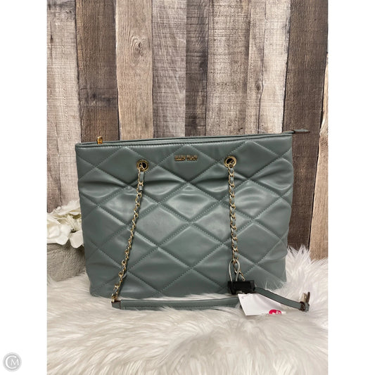 Handbag Leather By Ellen Tracy, Size: Large