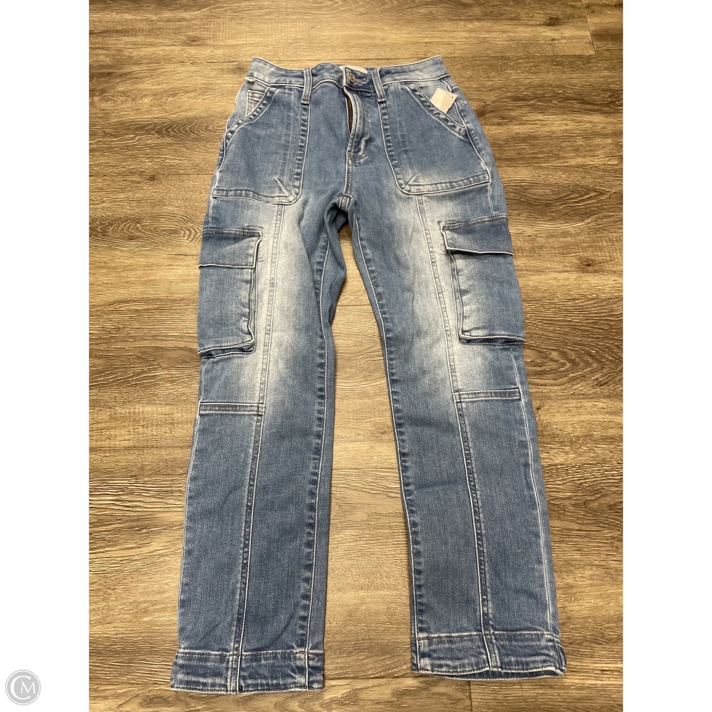 Jeans Straight By Cmc In Blue Denim, Size: 0