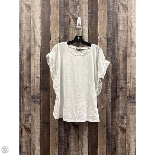 Top Sleeveless By Inc In White, Size: Xl