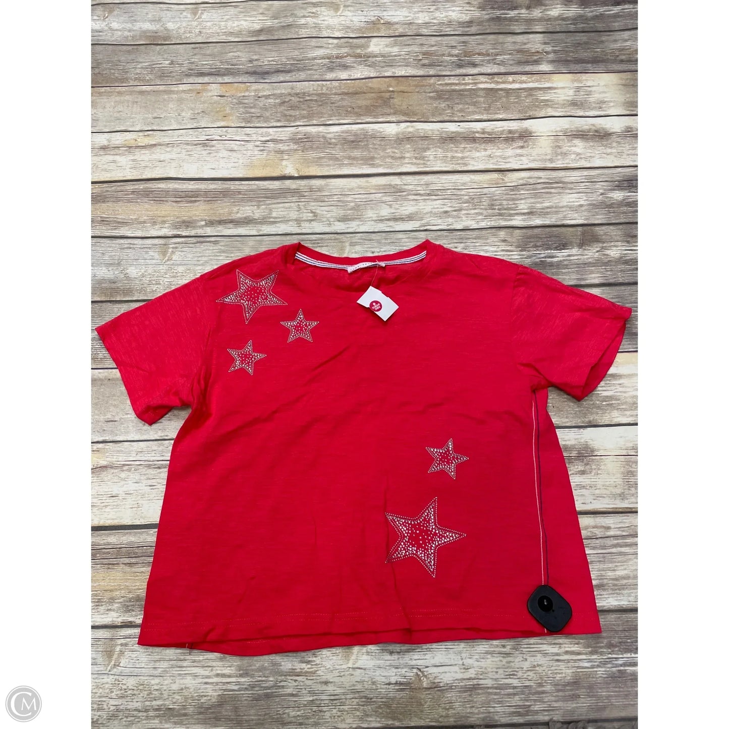 Top Short Sleeve By Jane And Delancey In Red, Size: S