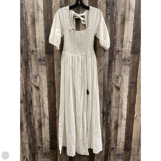 Dress Party Long By Nasty Gal In White, Size: S