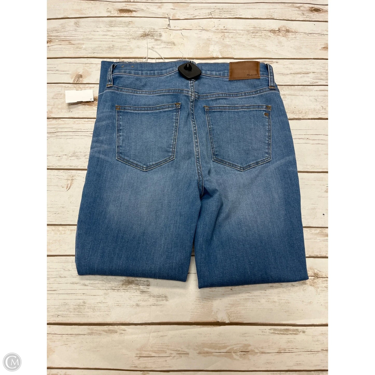 Jeans Boot Cut By Madewell In Blue Denim, Size: 4