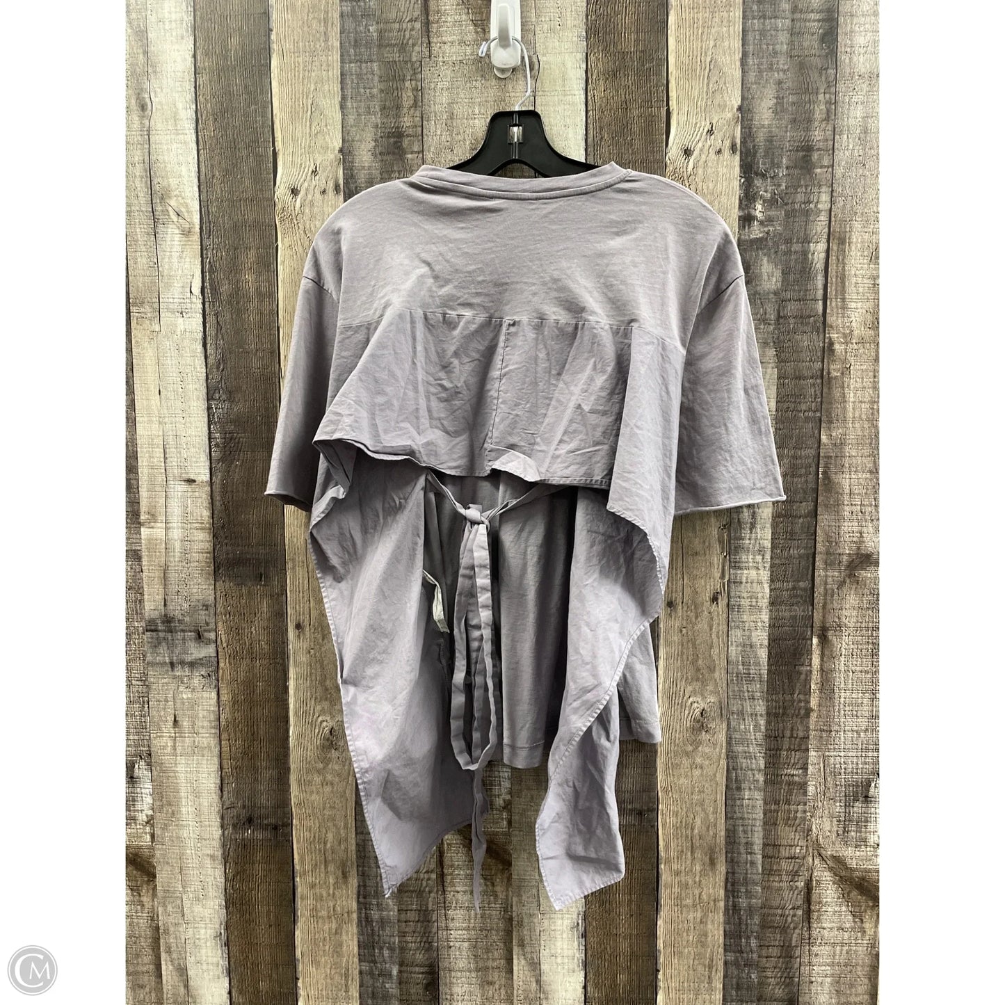 Top Short Sleeve By Zara In Purple, Size: S