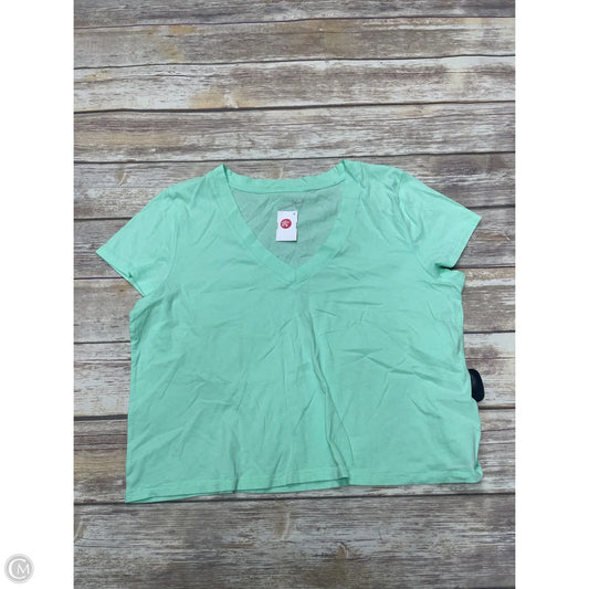 Top Short Sleeve Basic By Universal Thread In Green, Size: Xl