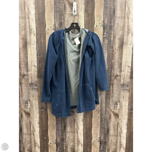 Cardigan By Pure Jill In Blue, Size: S