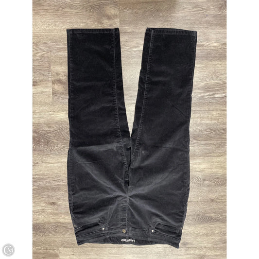 Pants Corduroy By Lands End In Black, Size: 16