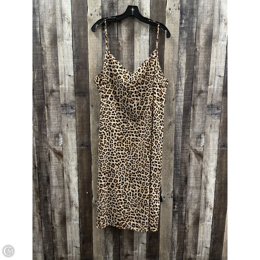 Dress Casual Short By Buddy Love In Animal Print, Size: M