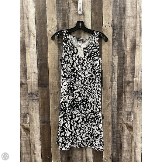 Top Sleeveless By Ana In Black & White, Size: M