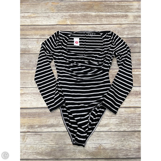 Bodysuit By Loft In Striped Pattern, Size: M