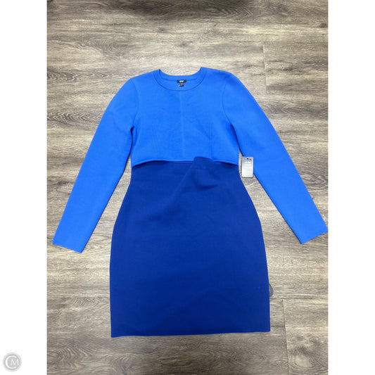 Dress Work By Express In Blue, Size: M