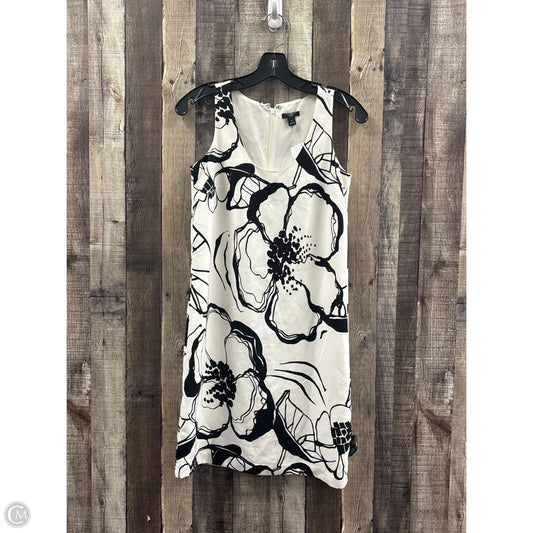 Dress Casual Midi By Ann Taylor In White, Size: 0
