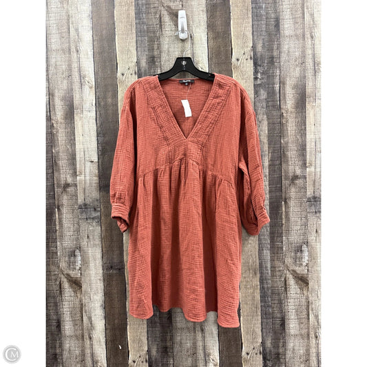 Dress Casual Short By Madewell In Brown, Size: L