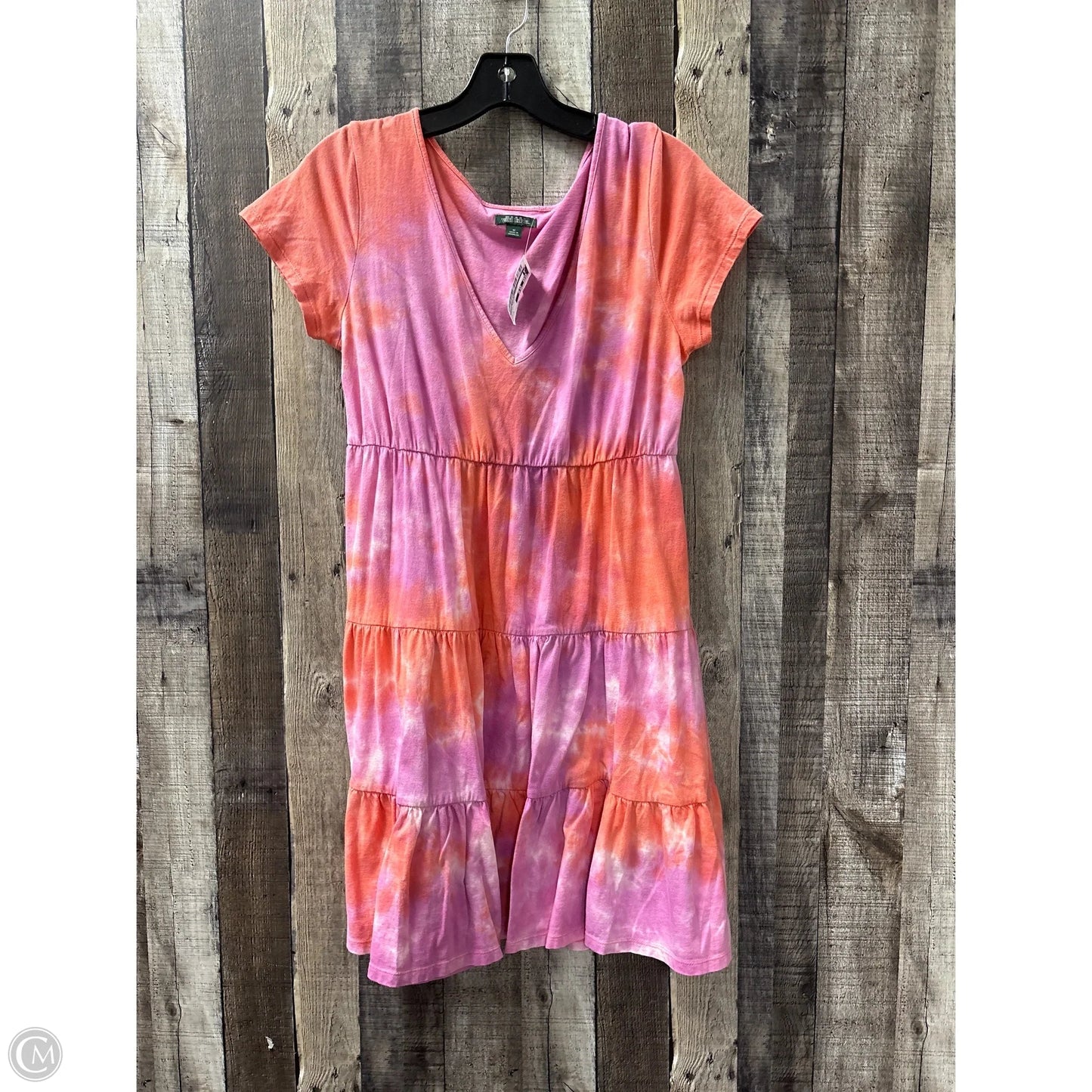 Dress Casual Short By Wild Fable In Tie Dye Print, Size: M