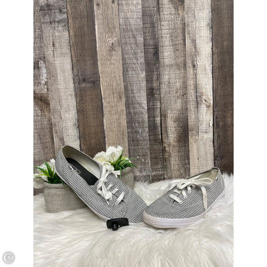 Shoes Sneakers By Keds In Grey & White, Size: 9.5