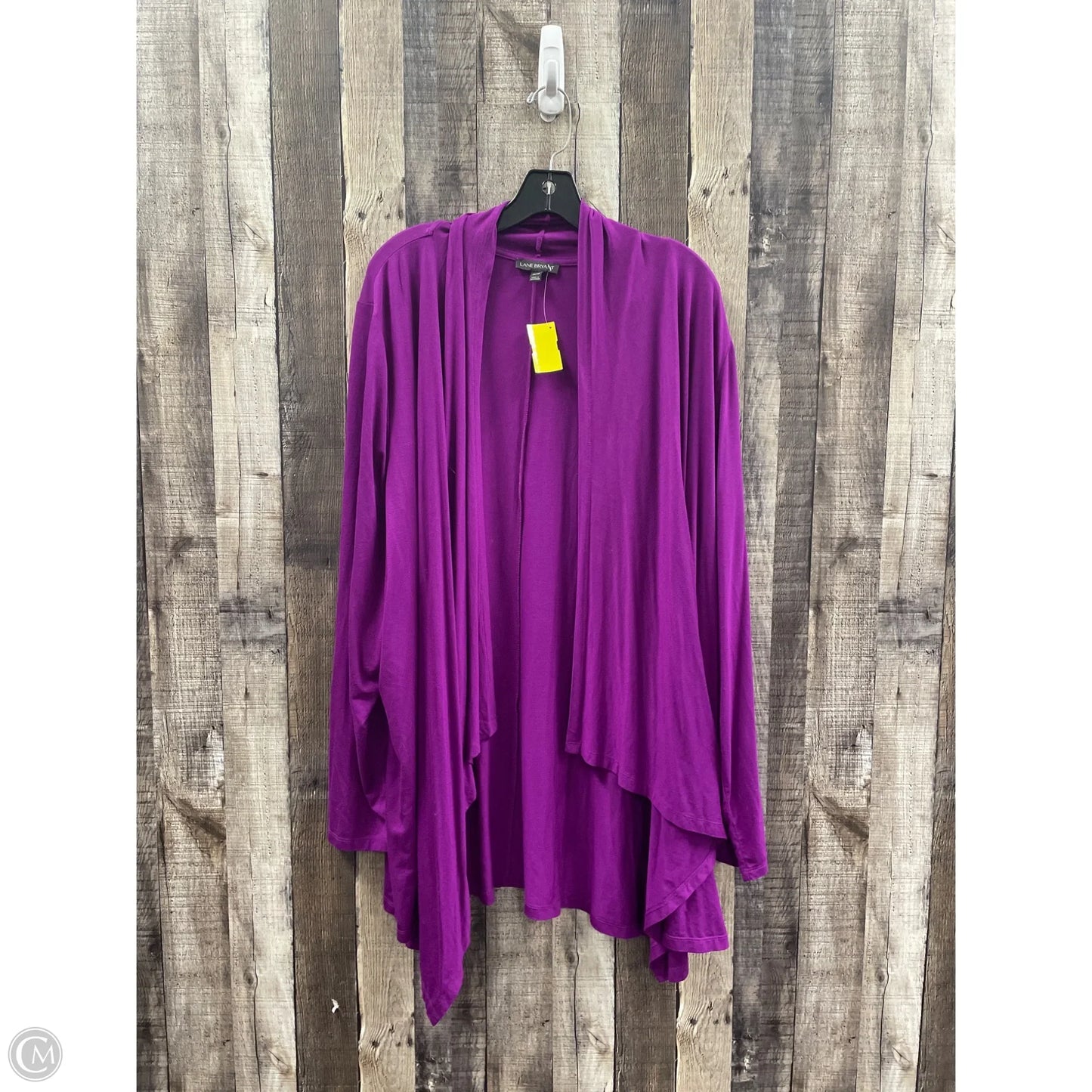 Cardigan By Lane Bryant In Purple, Size: 4x