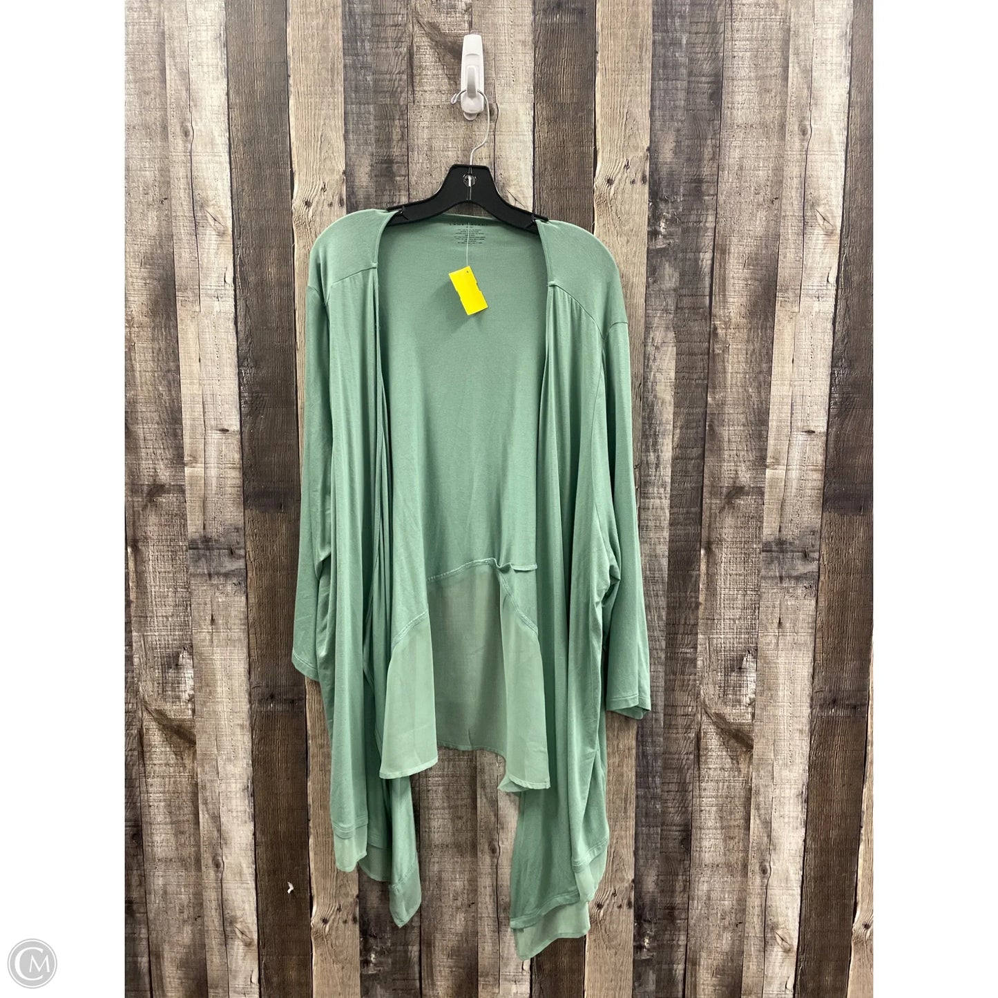 Cardigan By Lane Bryant In Green, Size: 4x