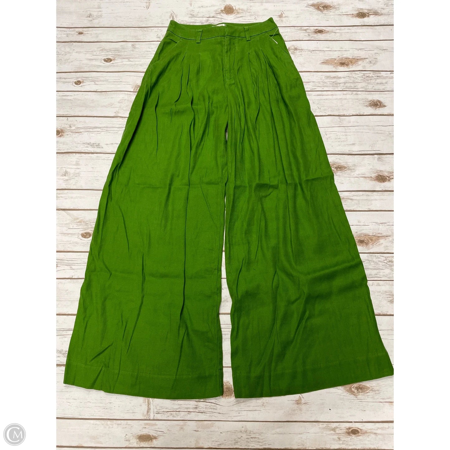 Pants Wide Leg By Maeve In Green, Size: 2