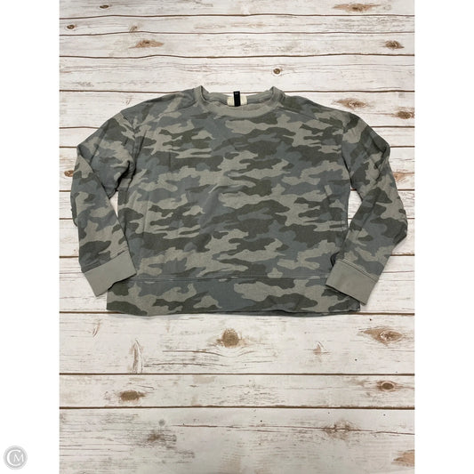 Sweatshirt Crewneck By Universal Thread In Camouflage Print, Size: S