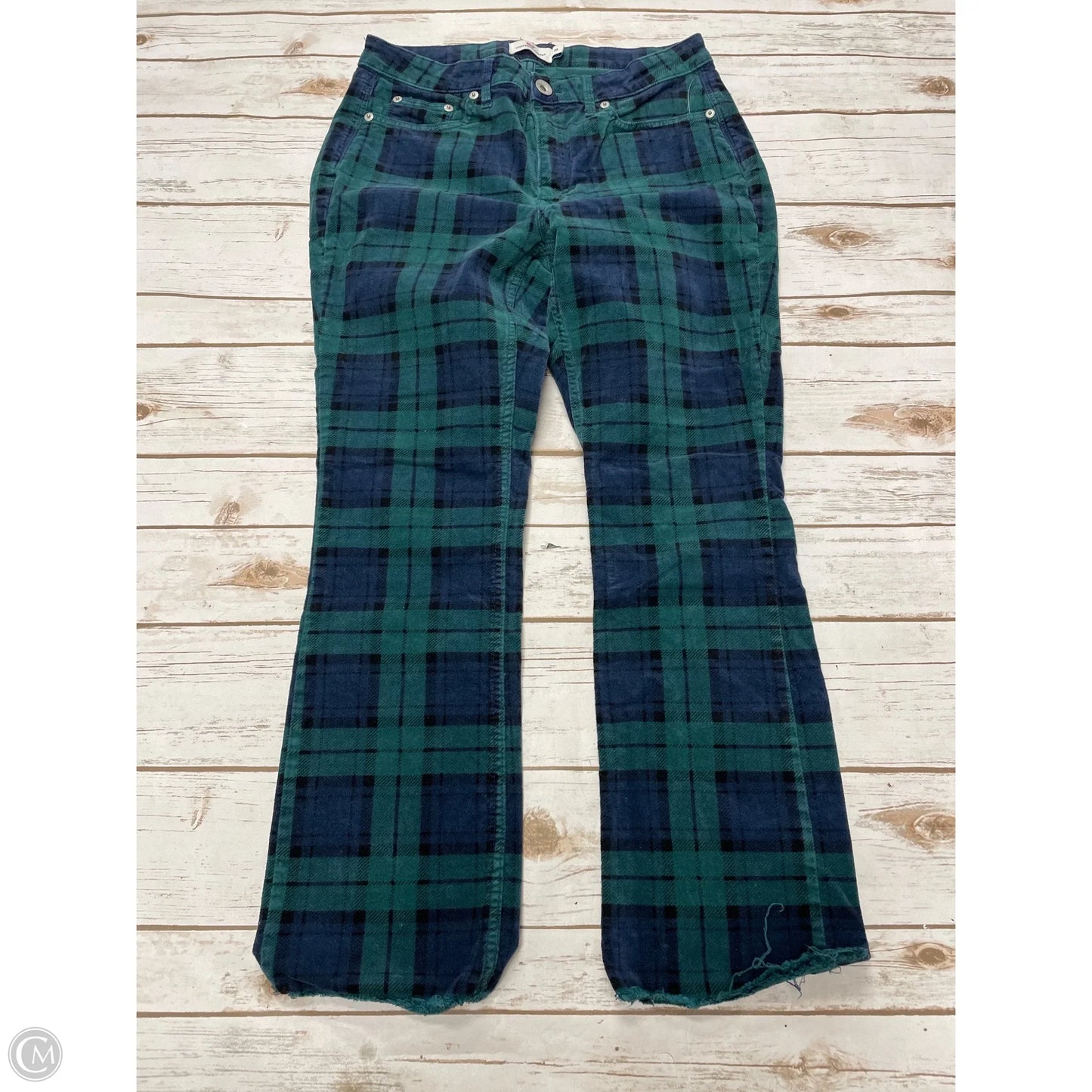 Pants Corduroy By Vineyard Vines In Blue & Green, Size: 8