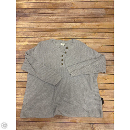 Sweatshirt Crewneck By Aerie In Grey, Size: Xs