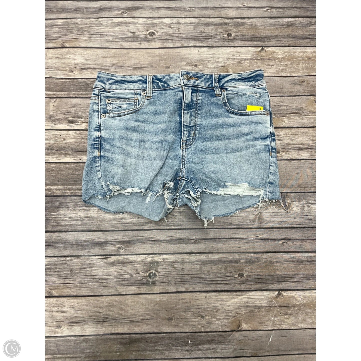 Shorts By American Eagle In Blue Denim, Size: 10