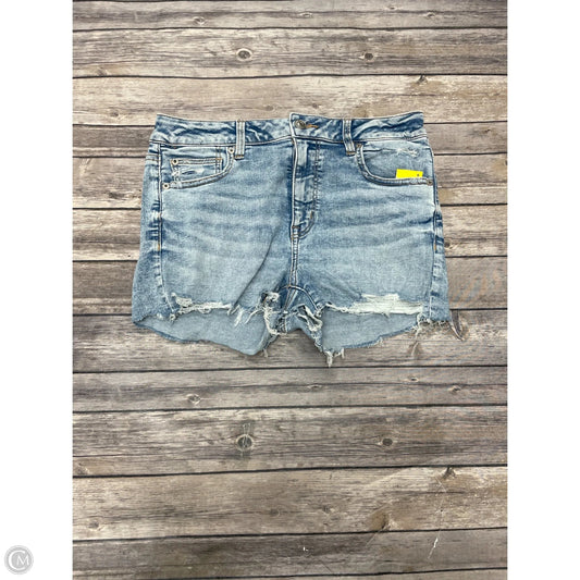 Shorts By American Eagle In Blue Denim, Size: 10