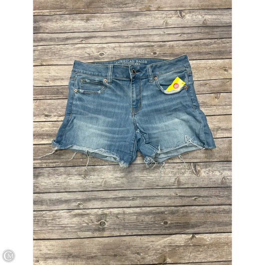 Shorts By American Eagle In Blue Denim, Size: 10