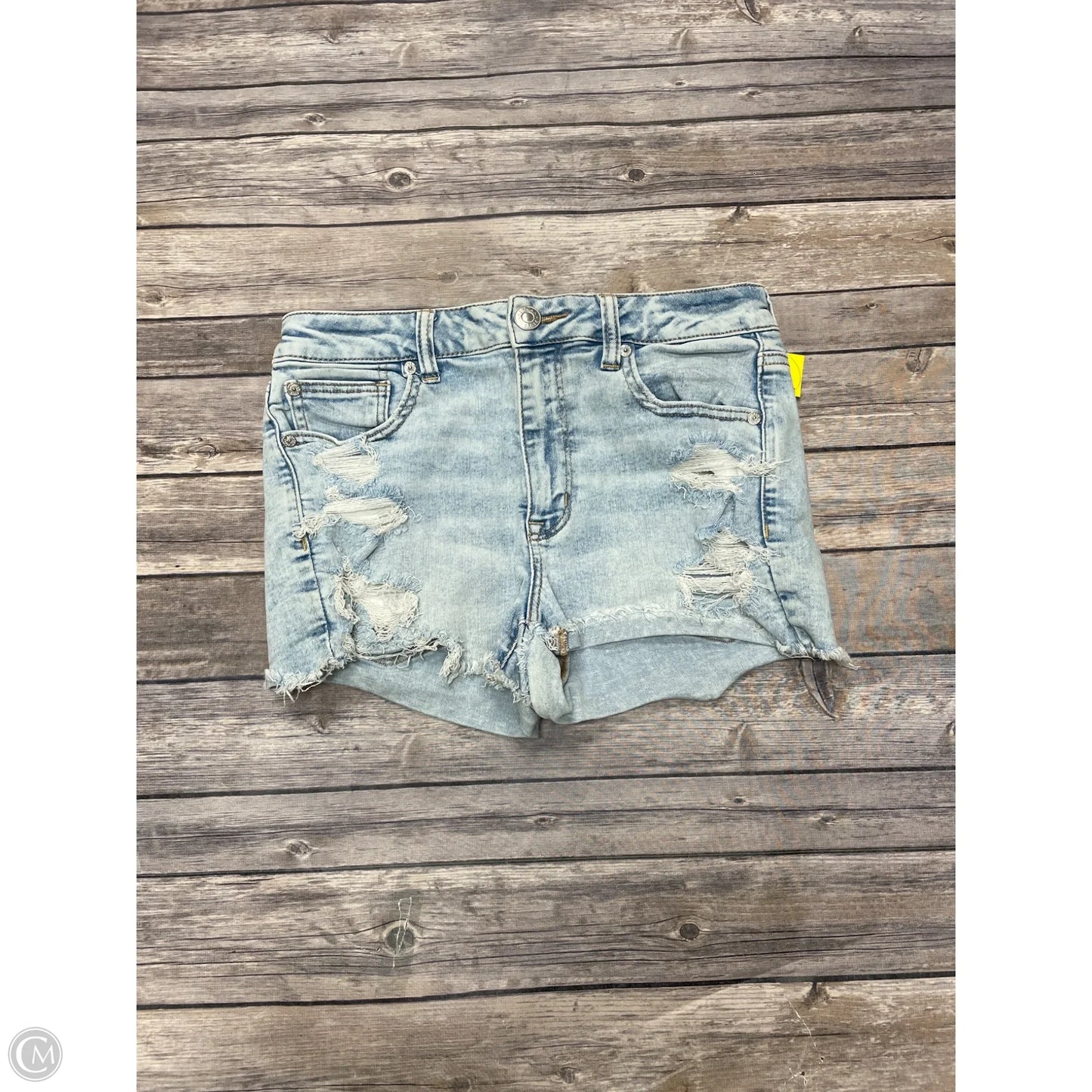 Shorts By American Eagle In Blue Denim, Size: 8
