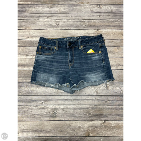 Shorts By American Eagle In Blue Denim, Size: 10