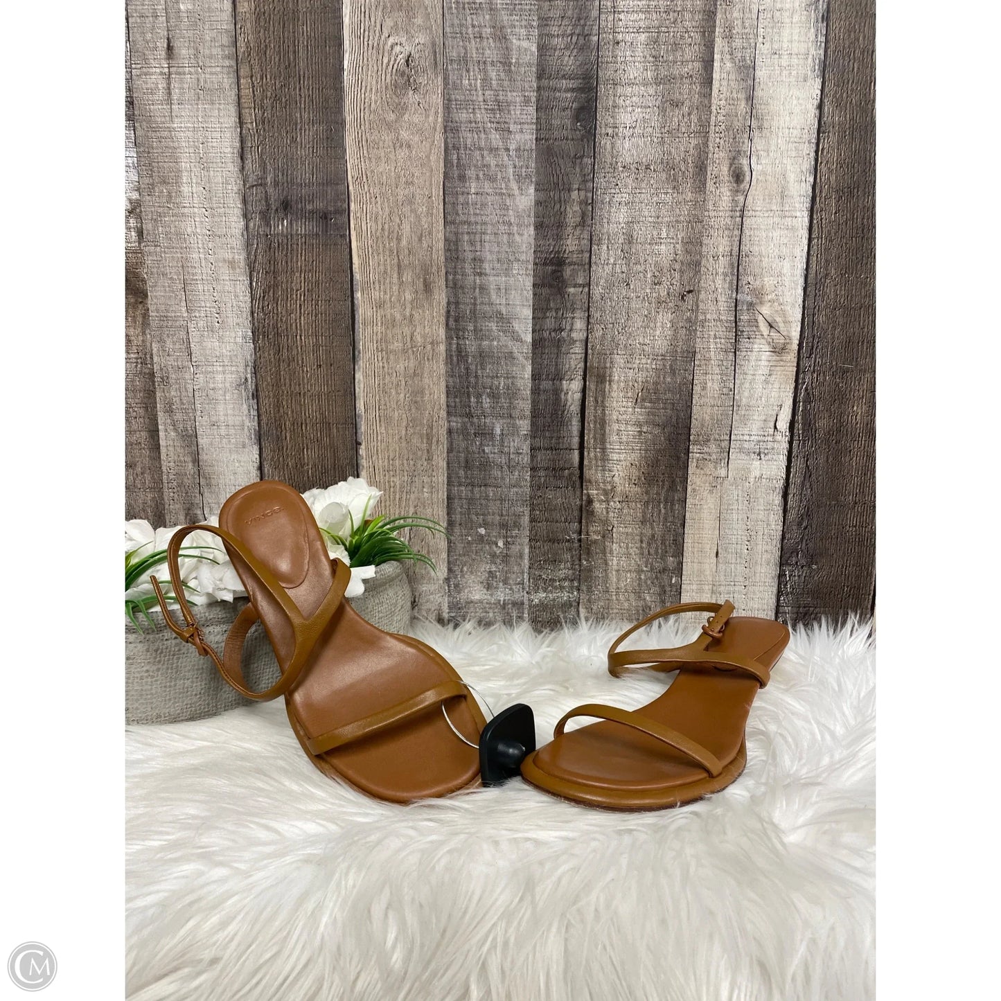 Sandals Heels Kitten By Vince In Brown