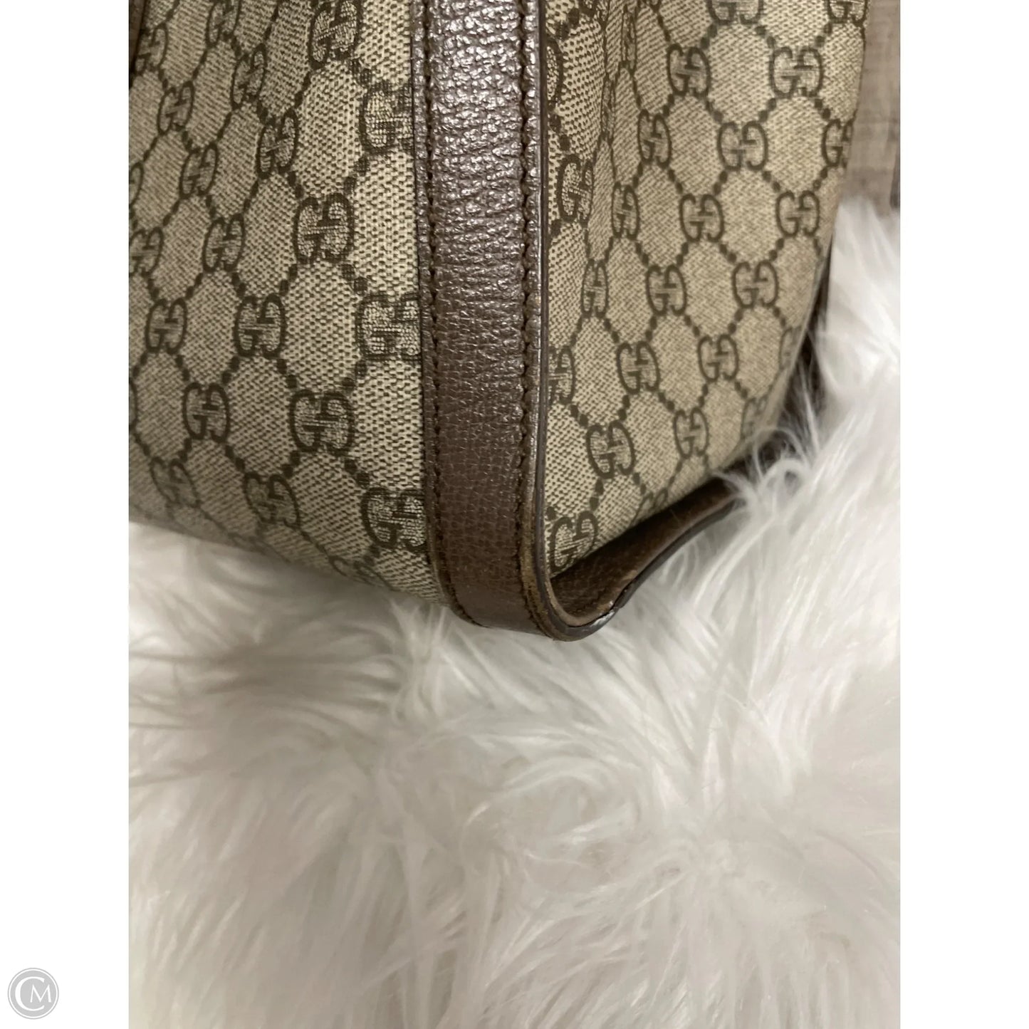 Tote Luxury Designer By Gucci, Size: Medium