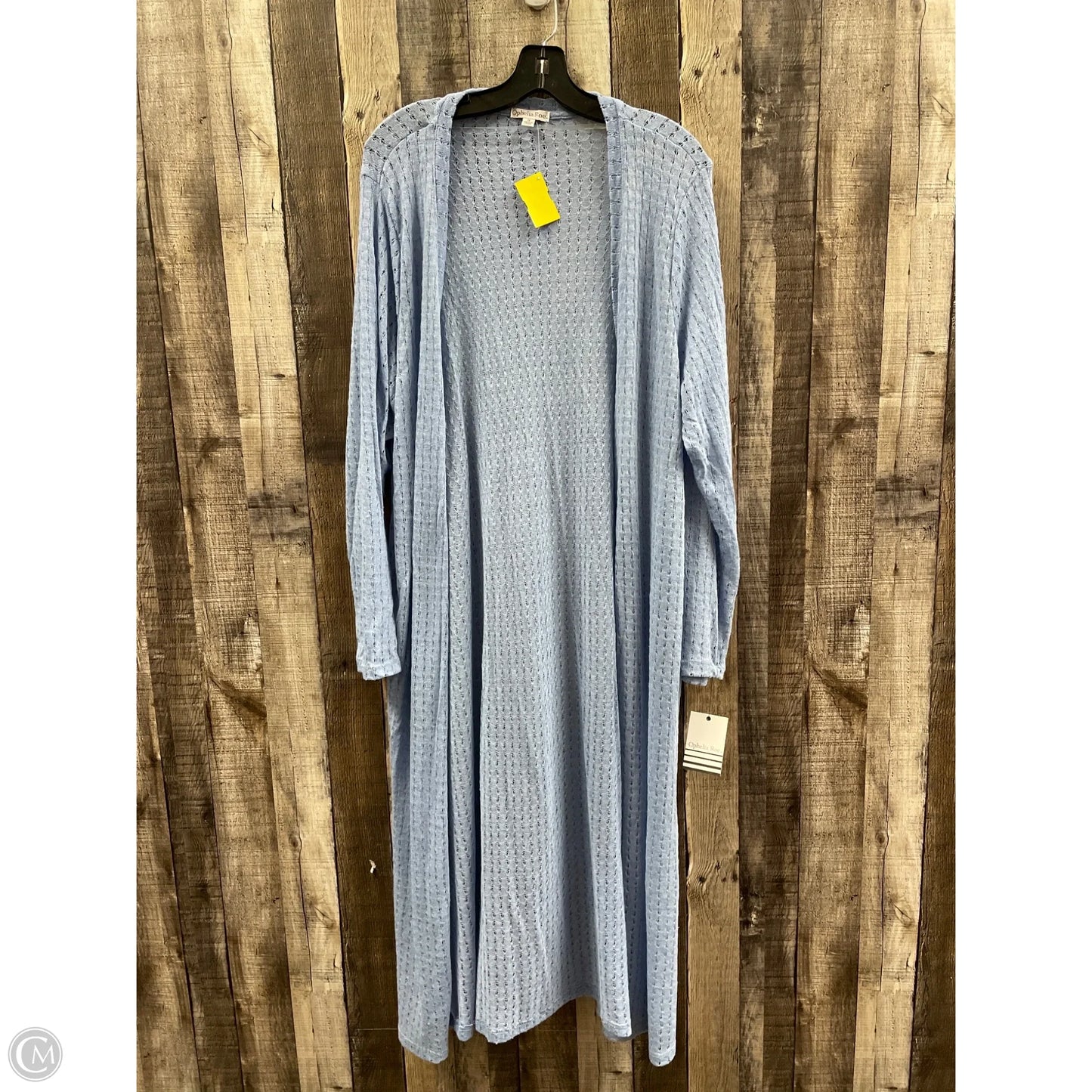 Cardigan By Ophelia Roe In Blue, Size: 1x