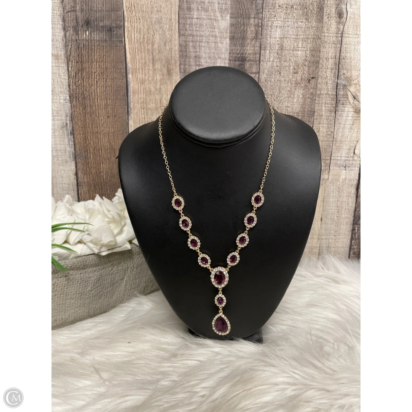 Necklace Lariat & Y-drop By Cmb