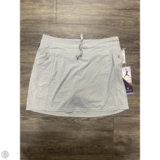 Athletic Skort By Kyodan In Grey, Size: S