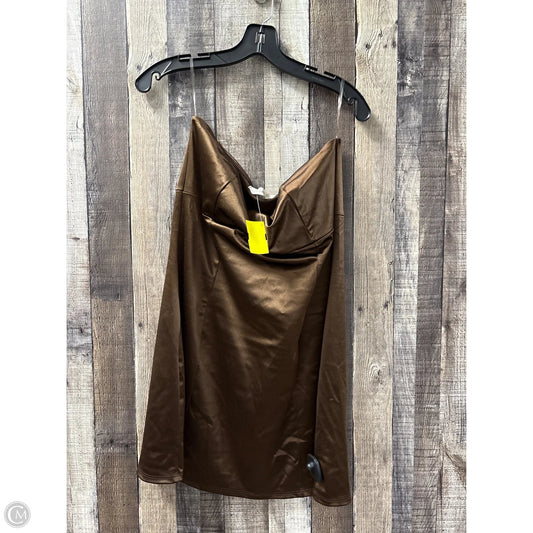Dress Casual Short By Altard State In Brown, Size: Xl