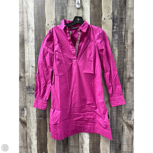 Dress Casual Short By Vineyard Vines In Pink, Size: Xxs