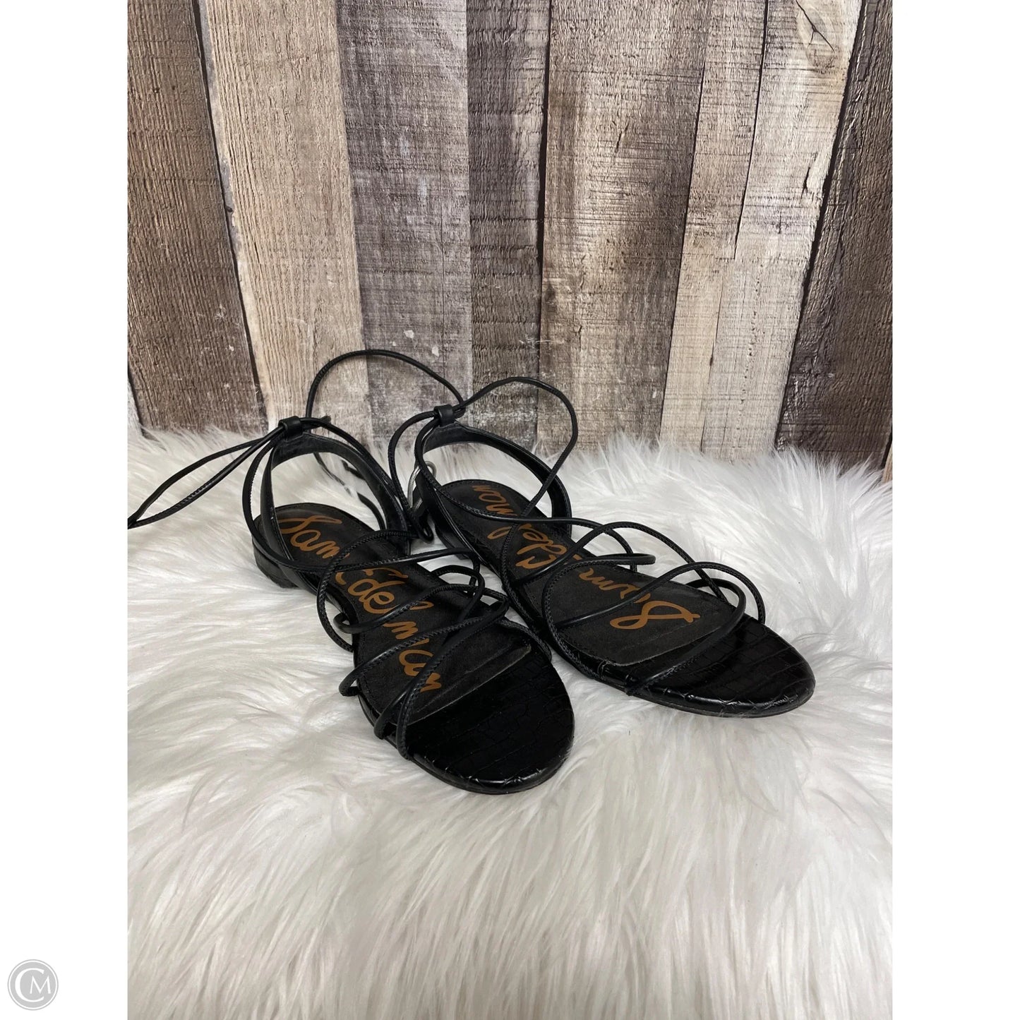 Sandals Flip Flops By Sam Edelman In Black, Size: 7