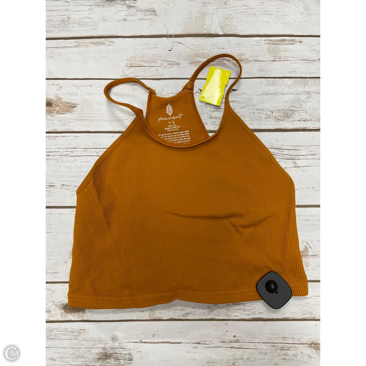 Athletic Tank Top By Free People In Orange, Size: Xl