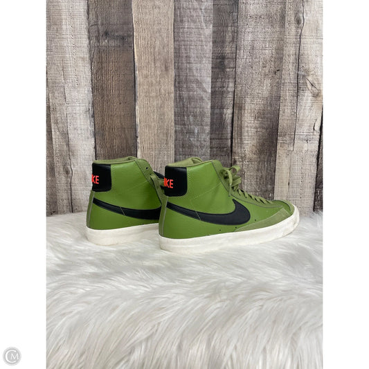 Shoes Athletic By Nike In Green, Size: 8