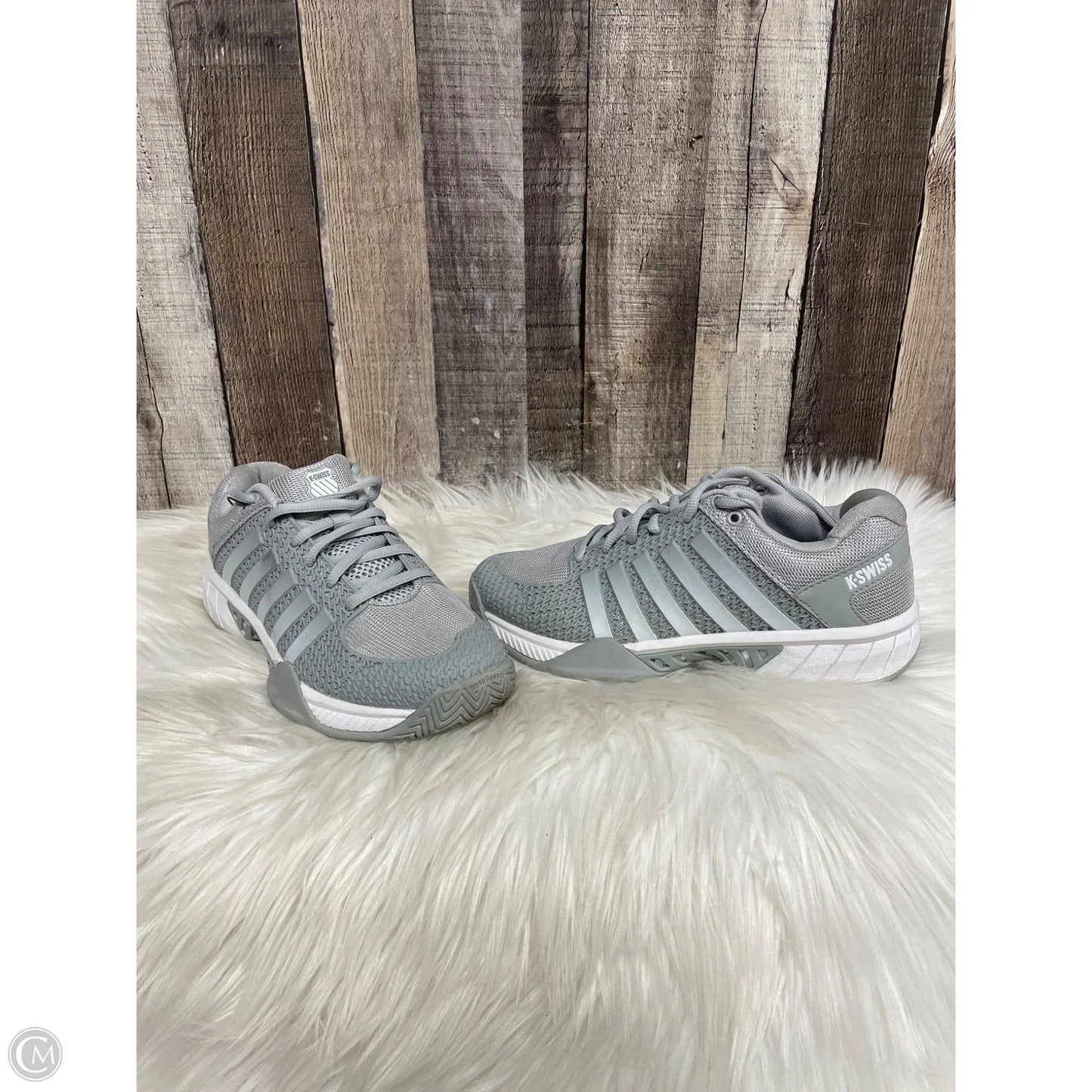 Shoes Athletic By K Swiss In Grey, Size: 7