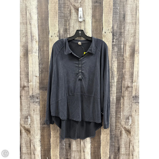 Top Long Sleeve By We The Free In Grey, Size: S