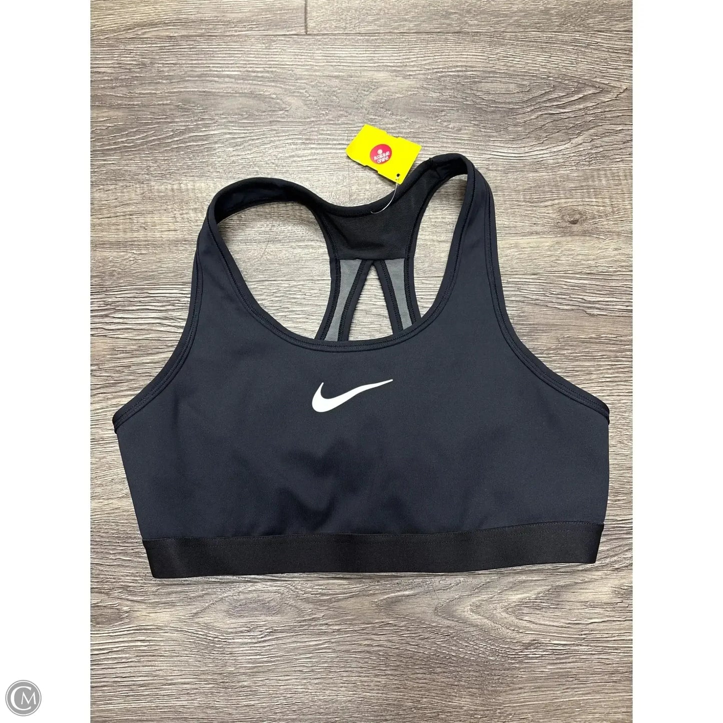 Athletic Bra By Nike In Black, Size: M