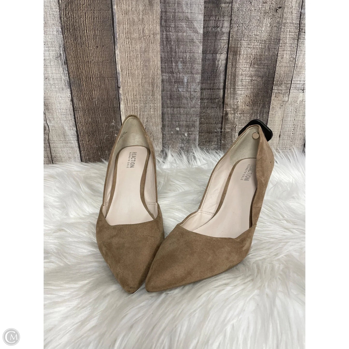 Shoes Heels Stiletto By Kenneth Cole Reaction In Tan, Size: 9.5