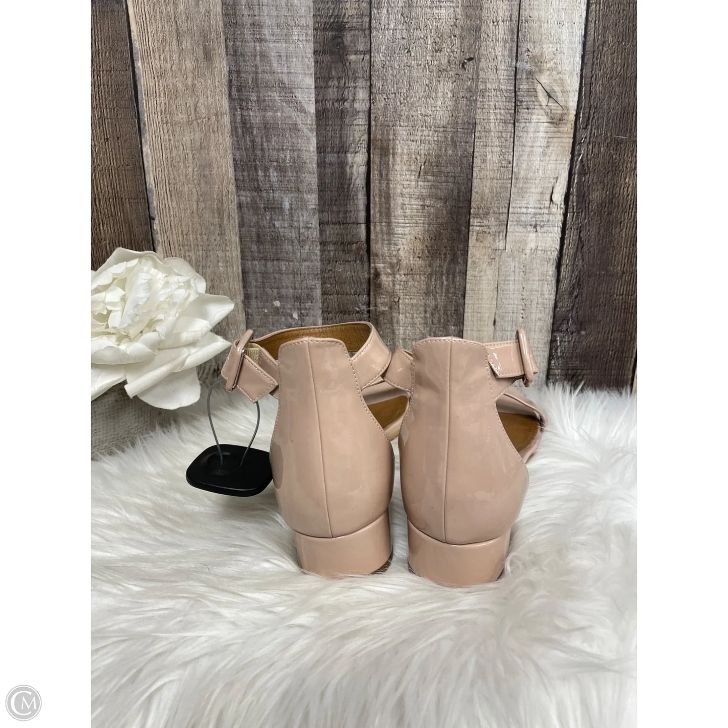 Sandals Heels Block By 14th And Union In Pink, Size: 9.5