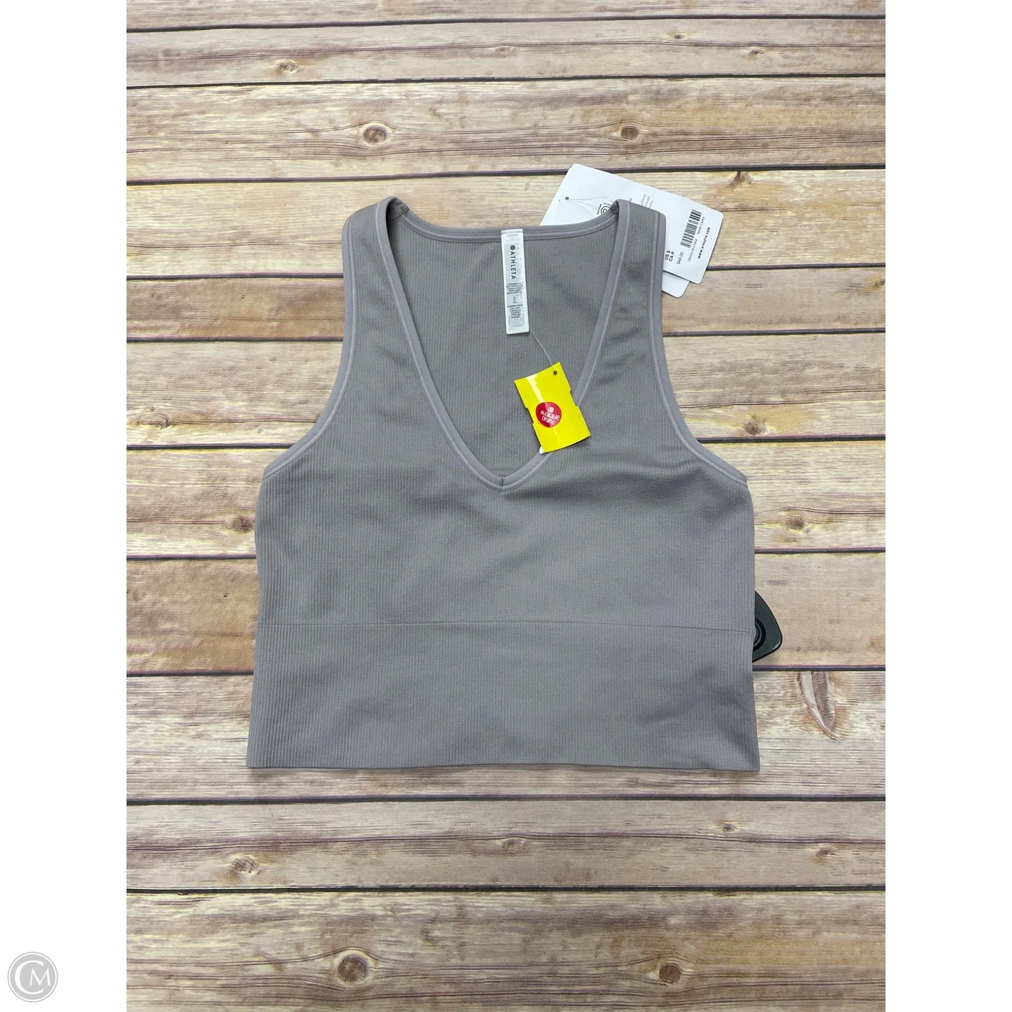 Athletic Tank Top By Athleta In Taupe, Size: S